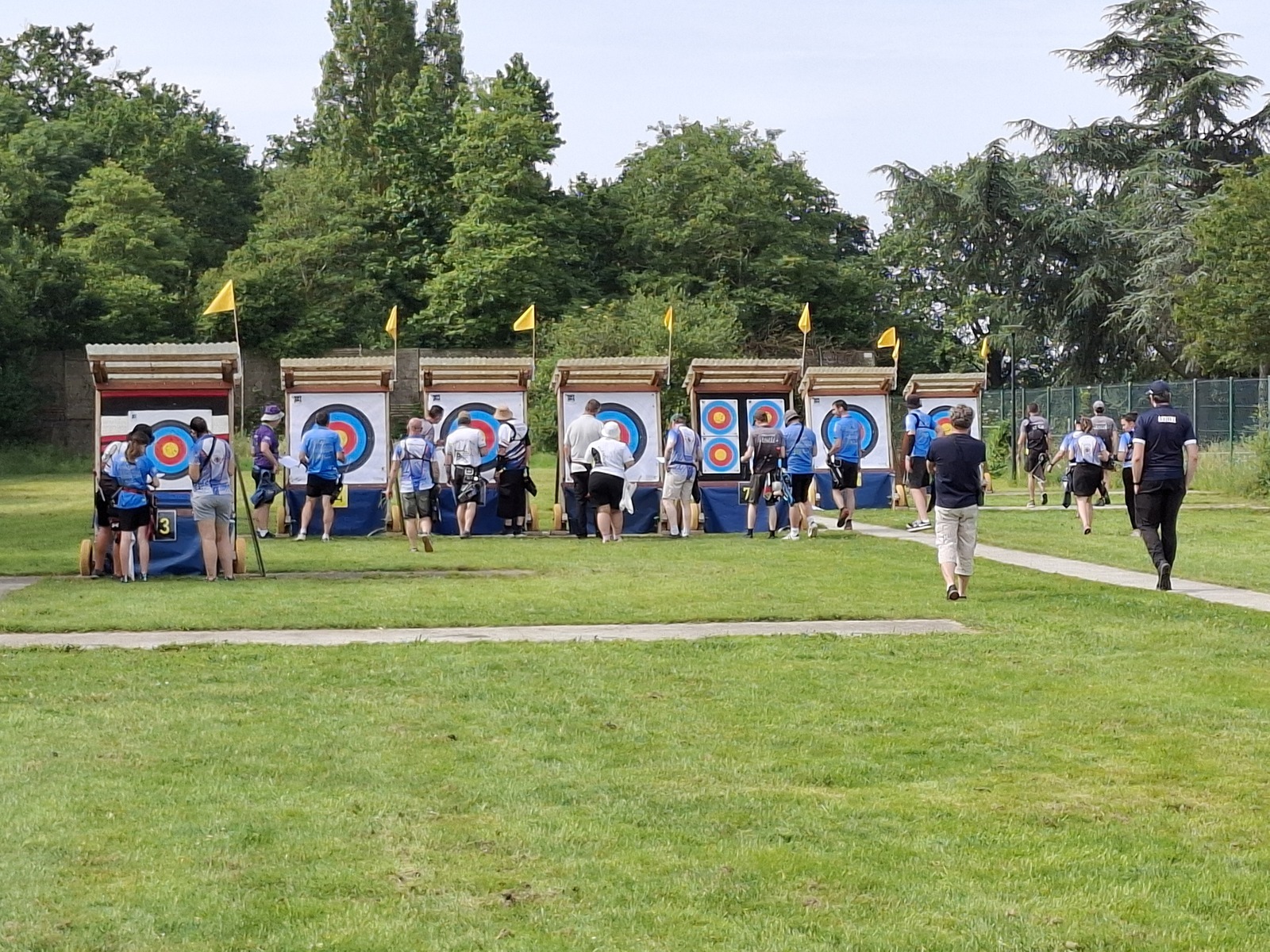 Pas moins de 10 podiums pour nos archers au concours TAE I et N organisé par le club !