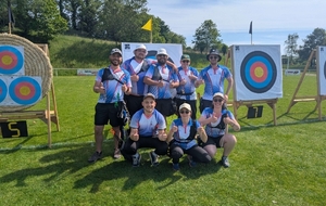 Nouveau week-end de compétitions et d'expériences variées pour les Archers de la Lande