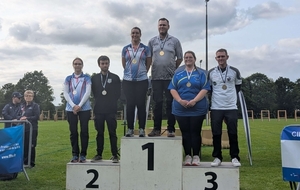 Du 29 mai au 1er juin, 4 concours et 7 podiums ; Laetitia championne régionale en TAE N S1CL !