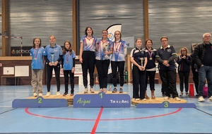 4 concours, 3 départements et bien sûr ... quelques médailles !