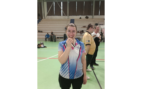 Championnat régional de Bretagne de Tir à 18m adultes en individuel : nos 4 représentants en forme et une très belle 3e place pour Laetitia !