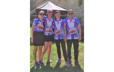 Encore du nouveau pour les Archers de la Lande : participation à la 2ème étape du Run Archery Tour à Vannes !