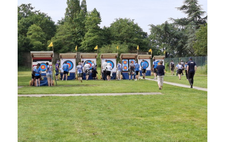 Pas moins de 10 podiums pour nos archers au concours TAE I et N organisé par le club !